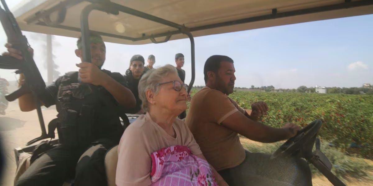 85-year-old Israeli Holocaust survivor taken hostage by Hamas reunited with her family