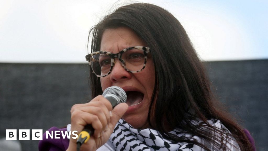 Rashida Tlaib censured over Israel-Gaza comments